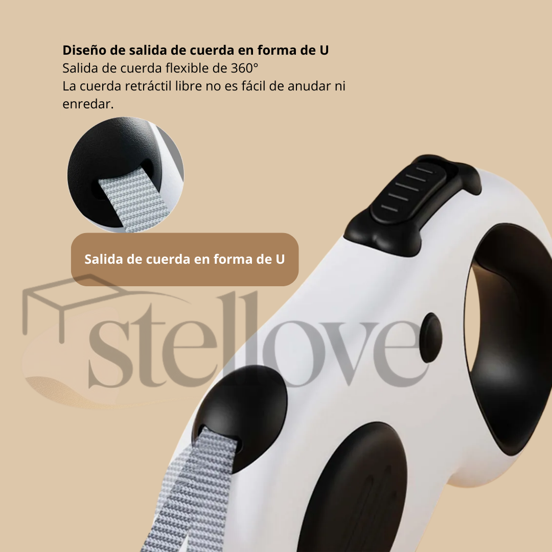 Correa Retractil Para Mascota 5m